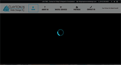 Desktop Screenshot of claytonncwebdesign.com